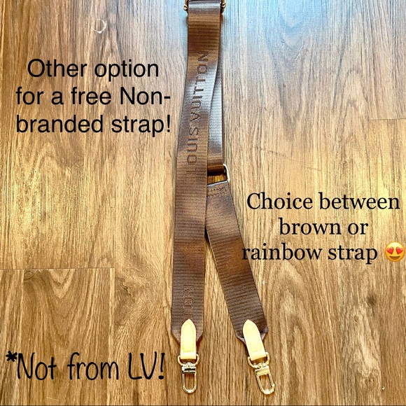 Louis Vuitton Trousse 23 Crossbody bag Custom Painted in rainbow with charms - Picture 16 of 16